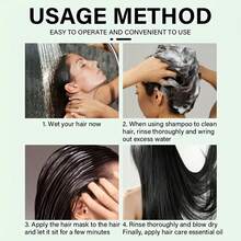 迷迭香薄荷洗发水和护发素三件套，促进头皮健康，不含硫酸盐和对羟基苯甲酸酯，男女皆宜 - 滋養 - 查看 4