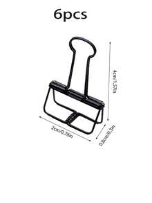 金属夹日历长尾夹票据夹孔雀尾夹发票夹文件夹燕尾夹收纳创意 - 銅色 - 查看 9