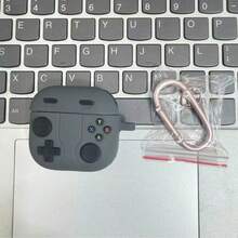 Game 1pc Liquid Silicone Anti-Drop Thick Earphone Protective Case For AirPods Pro 2/4th Gen Earphones - Multicolor - View 6