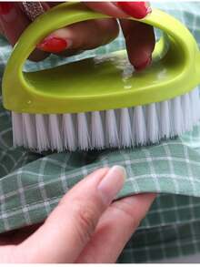 家用厨房浴室清洁刷、去污洗衣刷、鞋刷、悬挂式衣物刷、硬毛家用鞋刷、学生宿舍洗衣刷、硬塑料鞋刷。可用于清洁双手、指缝、脚趾甲、关节、肘部、脚后跟和脚底。 - 彩色 - 查看 7