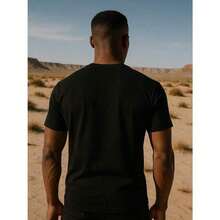 T-shirt à manches courtes pour homme, imprimé rose classique pour la Saint-Valentin. ce t-shirt en pur coton de haute qualité est un gage d'amour et un cadeau idéal. Parfait pour le sport, le fitness, les tenues décontractées professionnelles et diverses occasions. - Noir - Voir 3