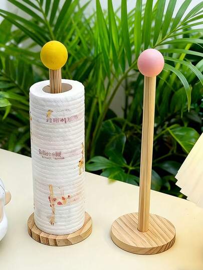 1pc Kitchen Towel Rack, Convenient Hanging Rack For Wet Wipes, Paper Towel Holder, Plastic Wrap Storage, Disposable Wet Wipe Management System, Countertop Tissue Box, Multi-Functional Kitchen Storage