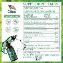 QIZFYYZ Gluten-Free Vegan Liquid Drops: Soursop, Moringa, Seamoss & Herbs (60mL) - 2瓶 - 查看 10