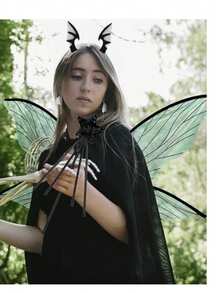 成人仙女翅膀，女仙女服装，女孩，儿童，蝴蝶仙女翅膀，嘉年华角色扮演服装配饰 - A - 查看 8