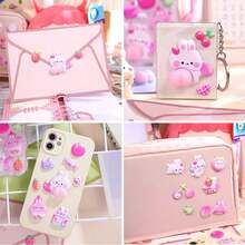 3D海绵减压贴纸 - 可爱卡通悬挂式软捏贴纸 - 彩色 - 查看 7