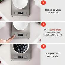 Kitchen Scales - Stainless Steel - View 4