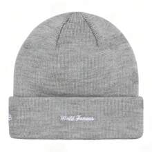 Supreme Box Logo Beanie (BOGO) | Authentic Unisex Knitted Acrylic Headwear | Essential Streetwear Cold Weather Accessory - 淺灰色 - 查看 2