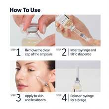 Collagen Silk Peptide Facial Ampoule 30ML - Age-Defying Hydrating Face Serum For All Skin Types, Sensitive Skin , Non-Greasy Daily Formula With Hyaluronic Acid - Essence - View 12