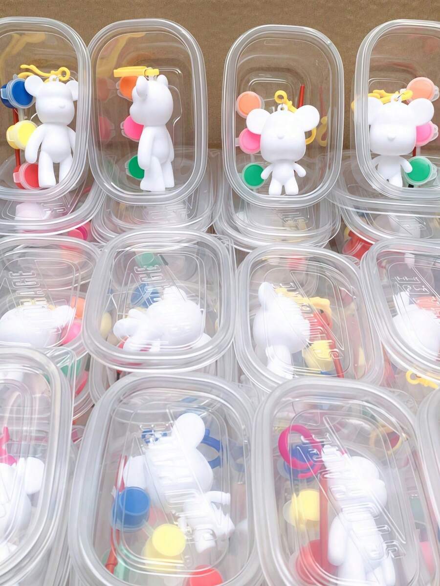 Tự làm tượng gấu bằng chất lỏng, tự làm búp bê bằng khuôn trắng trống, tranh graffiti trang trí nhà cửa, bếp, phòng ngủ, tiệc tùng, quà tặng, đồ thủ công trang trí bàn làm việc, quà tặng trang trí tiệc và ngày Valentine, đồ dùng văn phòng, trang trí văn phòng phẩm. - Nhiều màu - Xem 1