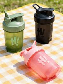 Vaso mezclador de batido de leche, vaso mezclador de proteínas, vaso mezclador de fitness, taza de café, taza portátil, botella deportiva, taza mezcladora, taza para leche de soja y batidos - Agitar antes de beber para facilidad y conveniencia. Taza de leche, taza de jugo, taza de café con hielo, taza de bebida, adecuada tanto para bebidas de verano como de invierno. Ideal para el hogar, los viajes, al aire el fitness, y es un gran regalo para madres, seres queridos, hermanas y amigos. - Multicolor - Ver 1