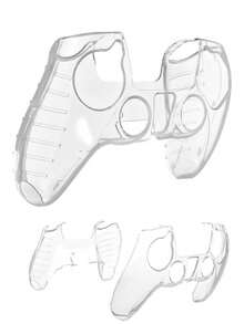 控制器水晶壳 PC 透明可拆卸控制器保护壳，超薄保护套，保护壳 - 無色 - 查看 2