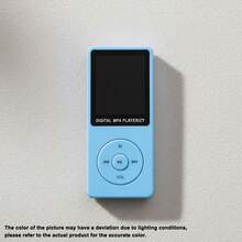 Máy nghe nhạc MP3/MP4 cầm tay, màn hình LED, giao diện USB, đài FM, hỗ trợ MP3 và thẻ nhớ Micro SD, pin lithium polymer sạc lại tích hợp, bao gồm tai nghe và cáp dữ liệu, thích hợp cho các hoạt động thể thao ngoài trời và du lịch. - Nhiều màu - Xem 13