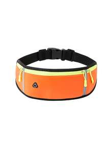 Borsetă de alergare pentru femei cu compartiment pentru telefon - Centură de alergare respirabilă, Capacitate mare, Compartimente multiple pentru telefon și alte obiecte esențiale, Potrivită pentru drumeții, călătorii, sală de sport - Curea reglabilă, Compartimente cu fermoar, Negru, Echipament de drumeție, Echipament de alergare, Design minimalist, Material respirabil - Multicolor - Vizualizare 17