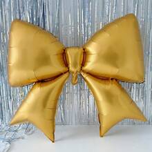 20 Stück/Set rote und goldene Ballons, 38 Zoll Schleifen-Ballons, 18 Zoll Herz-förmige Folie Mylar Ballons, rote und goldene Latex-Ballons mit Bändern für Jahrestag, Valentinstag, Geburtstag, Hochzeit, Babyparty, Verlobung, Abschluss, Taufe, Gender-Enthüllungsparty Dekorationen - Rotgold - Übersicht 6