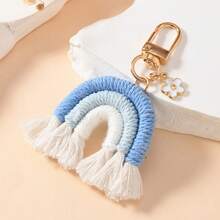 1pc Cute Mini Rainbow Flower Bag Charm/Accessory