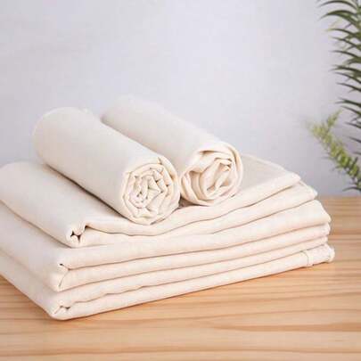 Multipurpose Cotton Muslin Cloth, Kitchen Baking Tofu Wrapping Cloth, Steamer Pad, Soy Milk Filter Cloth