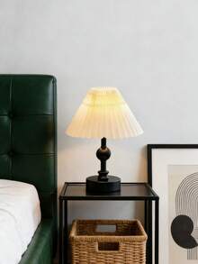 1pc USB Powered Black Lamp Pole Desk Lamp, Retro Style Lamp, Suitable For Bedside, Hostel, Dining Room, Camping, Minimalist Warm Light Lamp, Atmosphere Night Light - Black - View 6