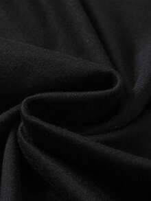 Disney Men's T-Shirt With Lightning McQueen Cartoon Pattern Featuring "Cars" Theme Printed On The Front And Back, Fashionable, Soft And Comfortable Cotton T-Shirt, Retro Street Feel - 黑色 - 查看 5