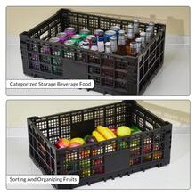 Juego de 10 Cajas Organizadoras para Oficina y Escuela | Para Documentos, Utensilios de Escritorio y Estanterías | Color Negro, Set de Almacenamiento Multiusos - 10 PIEZAS NEGRAS - Ver 8