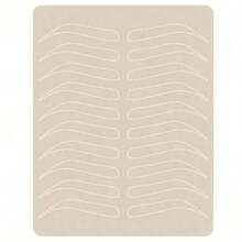 3/5PCS Microblading Practice Skin Eyebrow Inkless Latex Tattoo Skin To Practice Tattoo Brow Makeup Skins Microblading Supplies Silicone Skin Sheets - Apricot - View 8