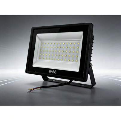 Refletor LED 400W IP66 Bivolt Super Potente Branco Frio
