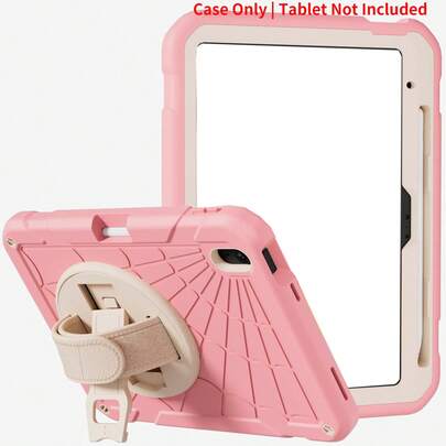 1个保护壳，兼容iPad Mini 6/Mini 7 8.3英寸”、“兼容iPad 5/6/7/8/9/10/11 9.7英寸/10.2英寸/10.9英寸/11英寸”、“兼容iPad Mini 7 2022/2024款，带笔槽、360°旋转手带和支架”、“兼容iPad Air2/Pro/5/6 9.7英寸”、“兼容iPad Mini 7 (A17 Pro) 8.3英寸 2024款”、“兼容iPad A16 11英寸 2023款（粉色+白色）”