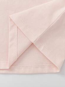 Balabala 2件装婴儿长袖T恤，柔软棉质面料，可爱休闲日常穿着 - 紅色調 - 查看 10