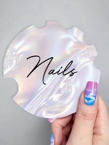 美甲展示卡、美甲摄影道具板、美甲沙龙宣传单、美甲照片展示架、美甲师礼品、美容院标牌、社交媒体美甲标志、专业美甲贴纸展示托盘、美甲沙龙配件、美甲师自拍托盘、专业美甲师展示板 - 彩色 - 查看 13