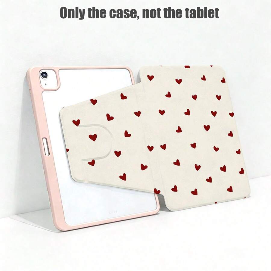 情人节特惠单件翻盖保护套，带笔槽、720°旋转支架、PU皮革材质，支持自动休眠/唤醒功能，兼容荣耀平板8/9/10、荣耀GT 11.5英寸/X7/X8A/X9/X8Pro/X9Pro/V9/V8 Pro、Matepad 11英寸（2023/2022款）、Matepad 11.5英寸（2026款）等机型。 - 彩色 - 查看 1