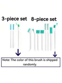 1支白色长柄容器清洁刷，适用于清洁杯子、瓶子、罐子、咖啡杯和酒杯 - 紅白色 - 查看 3