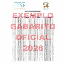 Fuvest 1 Fase Provas 2007 a 2026 Gabarito Oficial - Branco - Visão 4