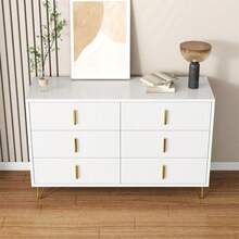 Elegant Dining Cabinet, Modern Design, Convenient And With Plenty Of Storage - White - View 4