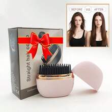 RAF 迷你无线直发梳，无线充电，多功能护发，不伤发造型梳，USB充电便携式卷发器，小巧加热梳，刘海胡须直发器，2000mAh锂电池，负离子技术持久亮泽 - 彩色 - 查看 13