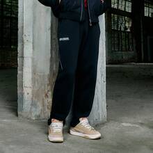 Puma 男女通用春节针织休闲运动裤 - 黑色 - 查看 1