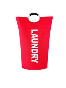 1个92升大号黑色可折叠洗衣篮,便携式手持洗衣篮,优质牛津布收纳袋,独立式高款衣物篮,浴室收纳篮,节省空间脏衣分类篮,适用于浴室、宿舍、阳台,洗衣袋,衣物袋,防水袋,收纳袋,衣物整理袋,衣物收纳袋,打包袋,旅行必备品 - 彩色 - 查看 14