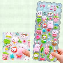 Cute Farting Peach Stickers, Decorative Stickers For Stress Relief, DIY Stationery Stickers - 彩色 - 查看 4