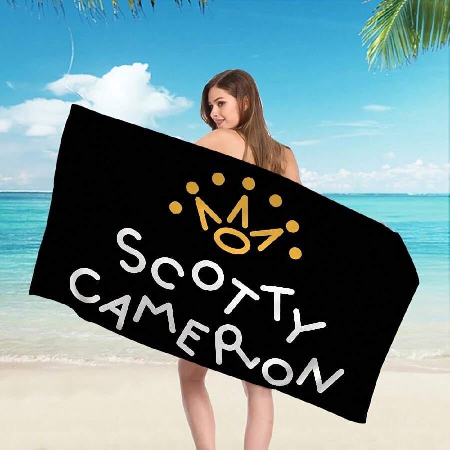 S Scotty C Camerons Microfiber Beach Towel Absorbent Quick Dry Soft Yoga Swimming Resort Mountain Climbing Towel(1) - trắng - Xem 1