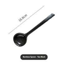 日式陶瓷长柄汤匙，家用汤勺，拉面汤勺，可爱汤勺 - 彩色 - 查看 9