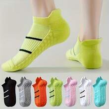 5 Pairs Unisex Sports Ankle Socks, Spring/Summer/Autumn - Multicolor - View 3
