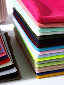 1pc Delicate Transparent Nylon Solid Color Tulle Fabric, Pre-Cut For DIY Wedding Dress, Gown - A - View 3