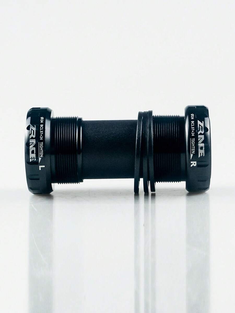 ZRACE 1 Pc Black Aluminum Alloy CNC BSA 24mm Bicycle Bottom Bracket, BB51 / BB52 / BB70 / BB83 - Black - View 1