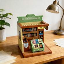 644 Stücke hochschwieriges DIY Montage Bauklötze Spielzeug, Vintage Baumhaus Mori Stil Konstruktionsmodell, Heimdekoration Sammlerstück Bauklötze - FA0032 - Übersicht 2