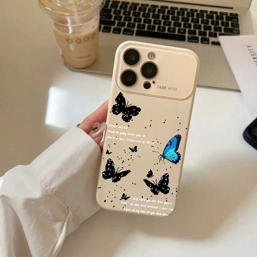 苹果phonecase透底867JPDSCFYTiphone15Pro圣诞礼物iPhone13新年礼物14男女朋友IPhone17Pro生日礼物防摔 - 古董白 - チェックする 1