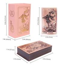Pink Tarot Cards With Guide Book - Waterproof, Wrinkle Resistant, Gold Foil For Beginners - Multicolor - View 10