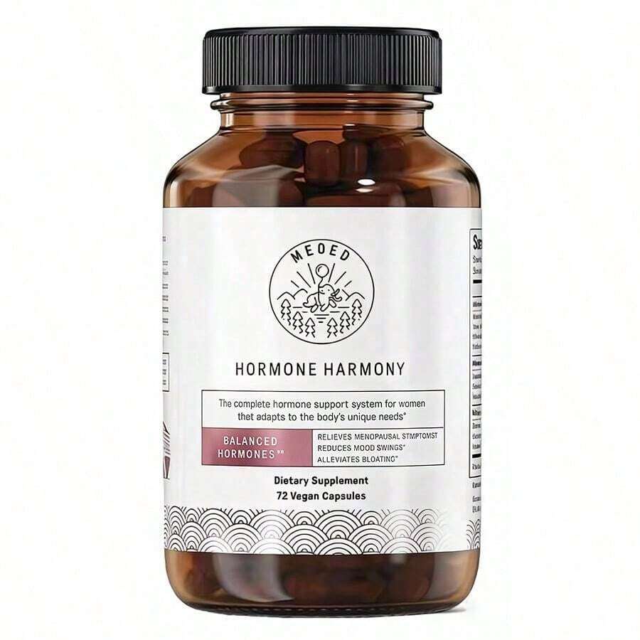 Happy Mammoth Meno Daily Menopause Vitamins & Supplements For Women (*Not Hormone Harmony), Boost Metabolism, Healthy Skin, Hair And Nails, Hot Flash, Mood Support, 72 Caps[Free Shipping ] - 1件 - 查看 1