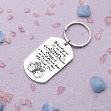 1件装姐妹礼物，来自兄妹的礼物，“谢谢你做我的姐姐”钥匙扣，适合女性、青少年女孩，可作为圣诞礼物或生日礼物，送给姐姐、妹妹、灵魂姐妹的礼物，圣诞节或生日礼物。 - 銀色 - 查看 5