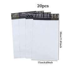 100pcs/50pcs/30pcs Thick Courier Bags, Sealed Packaging Bags, Logistics Packing Bags, Clothing Express Packaging Bags, Multiple Sizes Available