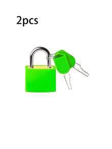 1/2/3/4/5/10/15/20pcs Mini Colorful Luggage Locks With Keys, Metal Padlock Suitable For Suitcase, Travel Bag, School, Gym, Classroom, Pairing Games, Backpack And More - Multicolor - View 31