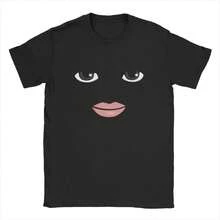 Camiseta de Verano para Hombre de Algodón Puro Robloxs Robot Novela Cara Femenina Juego Meme Camiseta de Cuello Redondo de Manga Corta para Ambos Hombres - Negro - Ver 10