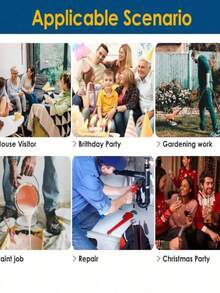 100/200pcs Disposable Shoe Covers/ Plastic Shoe Covers, Transparent Design, Suitable For Home, Travel And Workplace, Anti-Scratch, Anti-Stain, Firmly Fit Floor And Furniture, Home Protection, Shoe, Spring Summer Picks, Brides Maid Gifts, Room, Bedroom Decor, Bedroom Decor, Beach, Travel, For Men, For Women, Vacation,Women's Day,Travel Essentials,Wedding Favours,Y2k,Bedroom,Car Accessories Women,Kitchen Decor,Beach,Summer,Vacation,Holiday,Travel Essential,Going Out Tops,Household Items - Multicolor - View 9